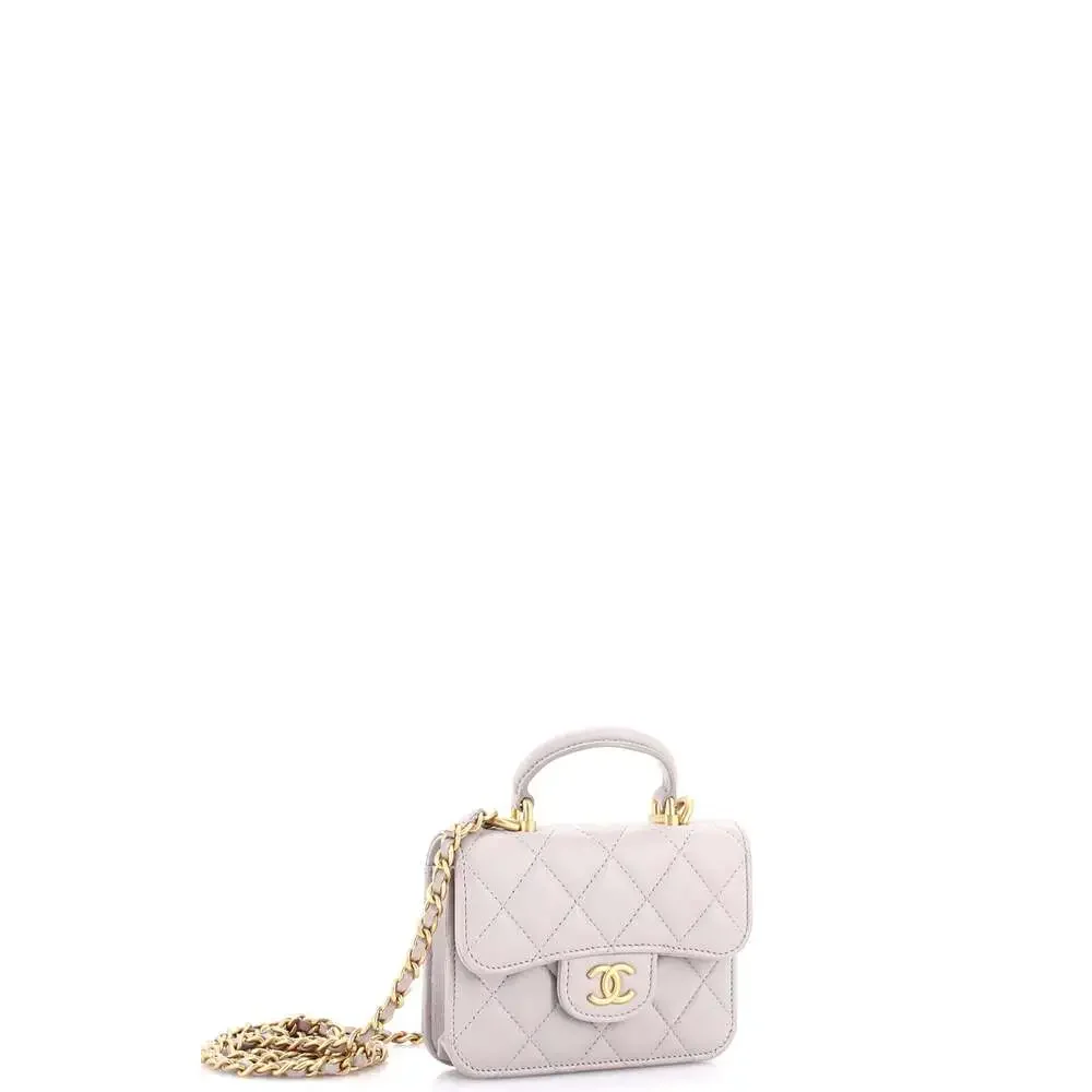 Chanel Top Handle Flap Coin Purse With #248024C30B